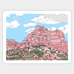 Red Rock State Park, Arizona, USA Sticker